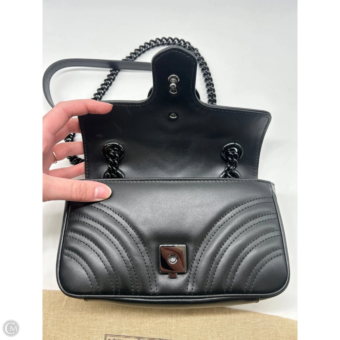 Handbag Luxury Designer By Gucci, Size: Small