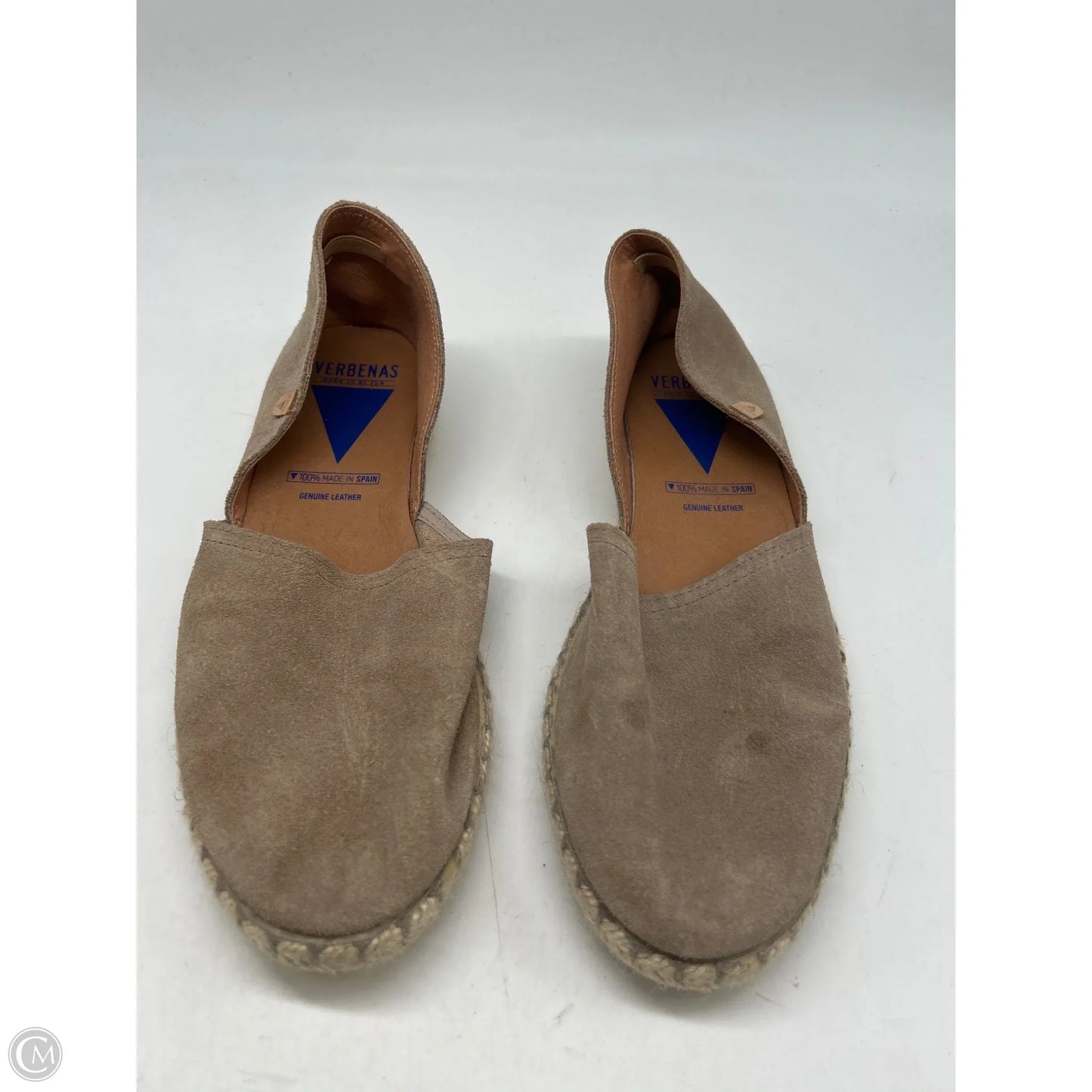 Shoes Flats By Clothes Mentor In Tan, Size: 10