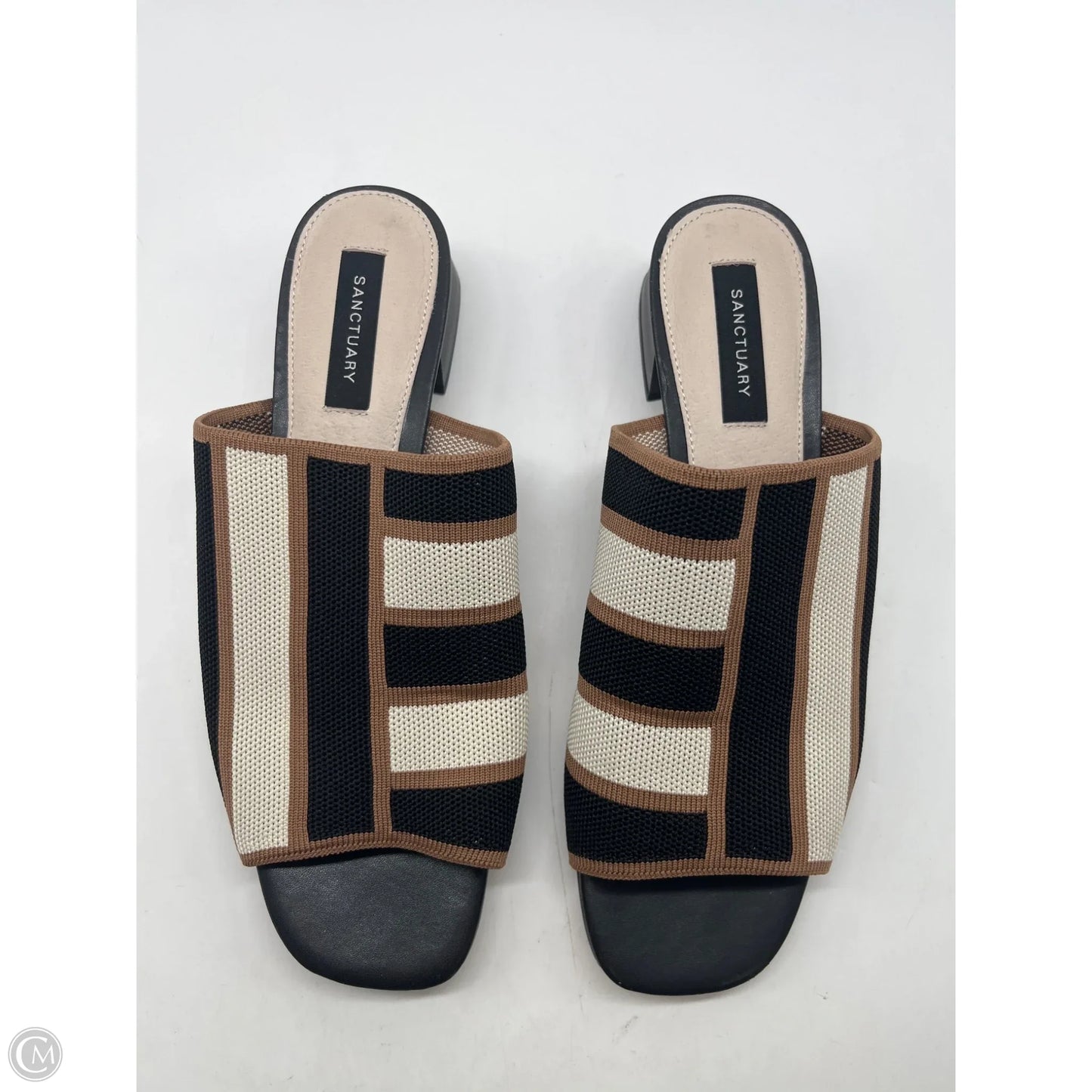 Sandals Heels Block By Sanctuary In Black, Size: 9.5