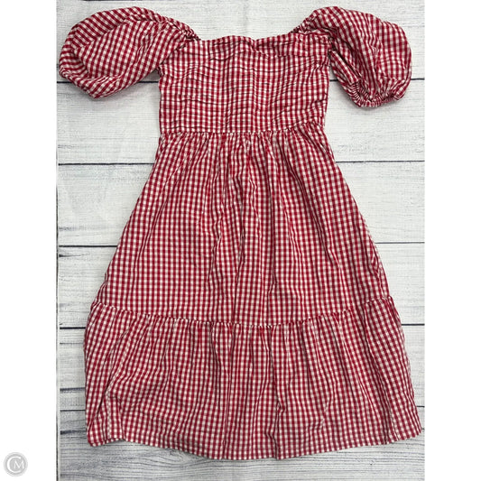 Dress Casual Maxi By Abercrombie And Fitch In Red, Size: L