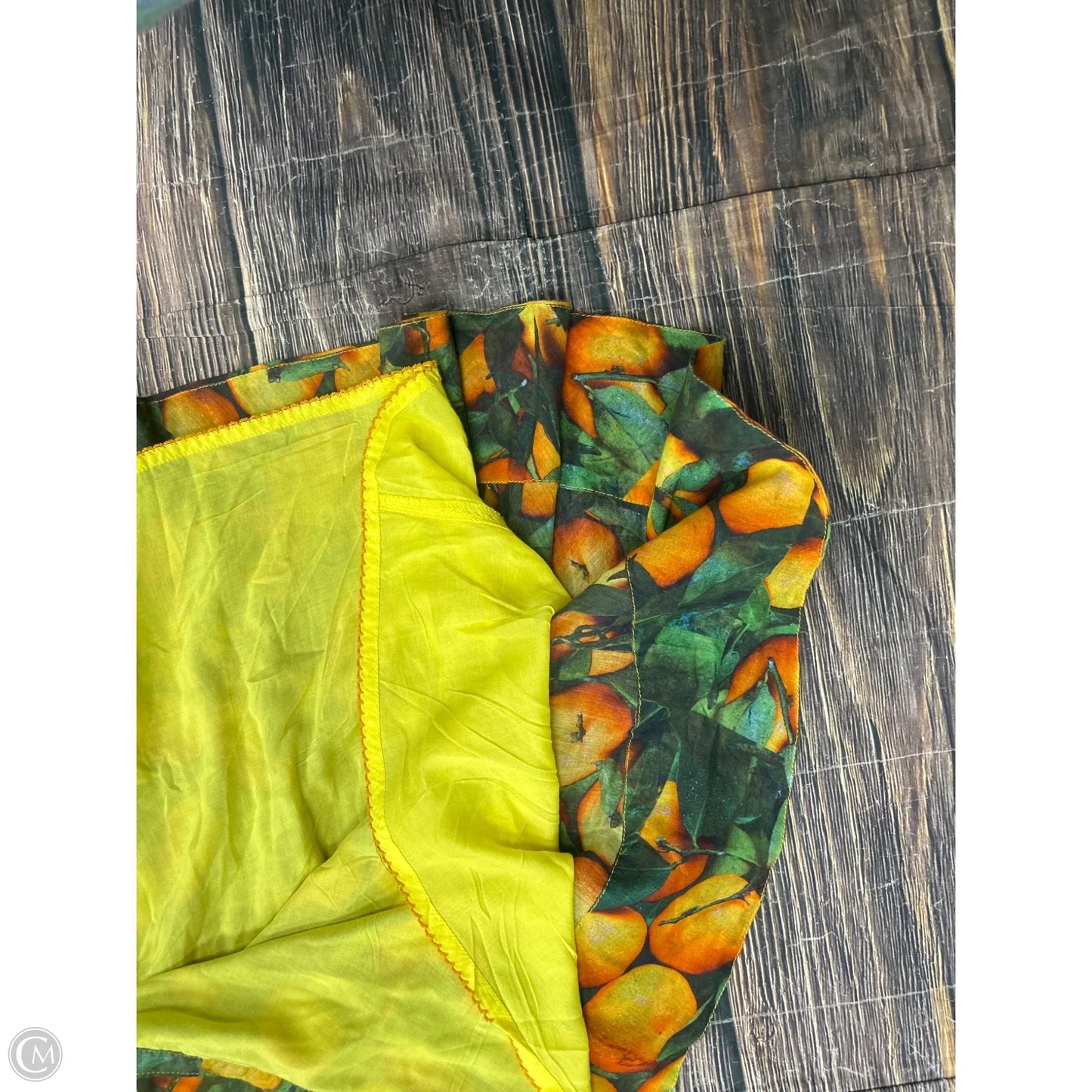 Skirt Maxi By Maeve In Green & Orange, Size: 4