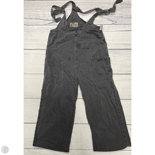 Overalls By Pilcro In Black Denim, Size: M