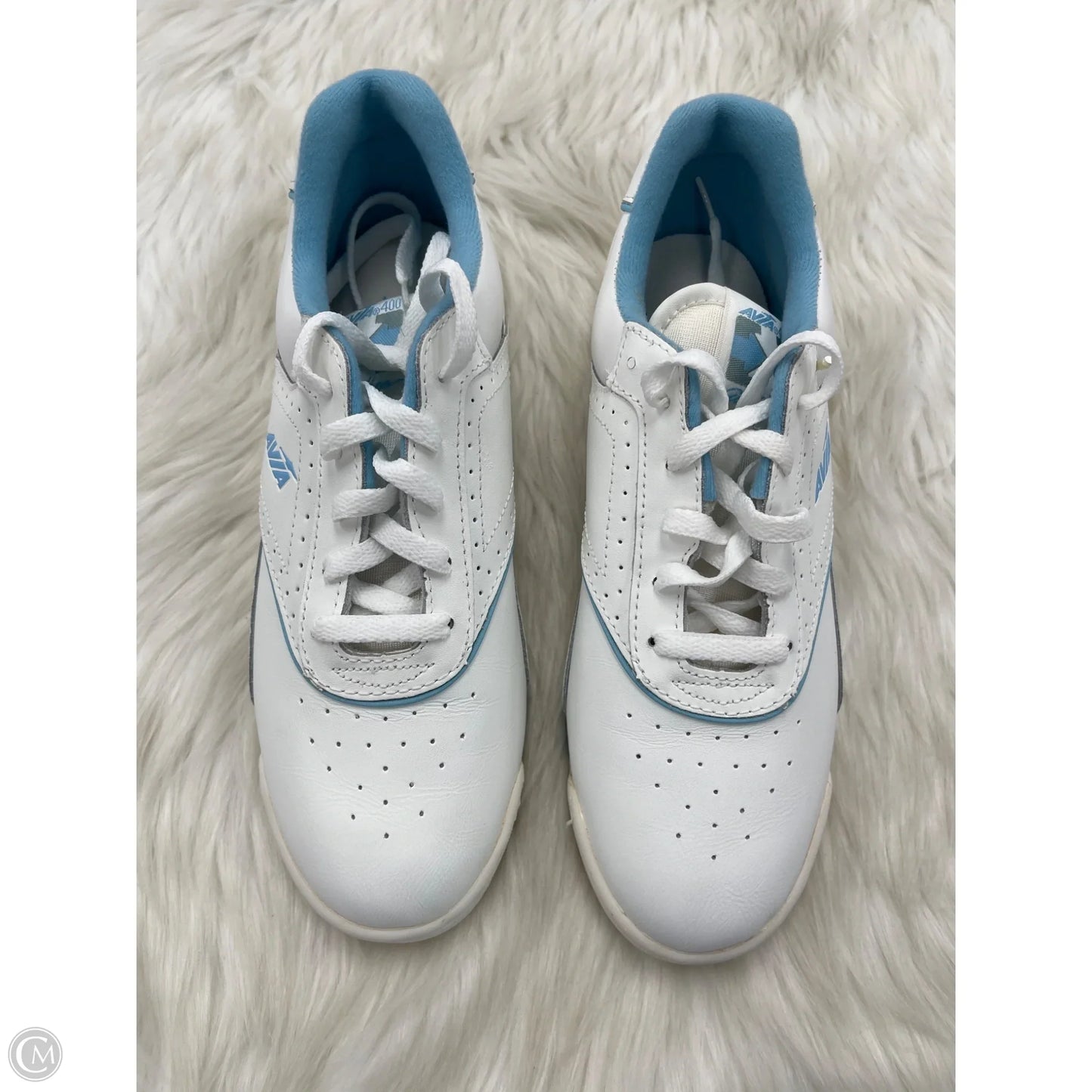 Shoes Athletic By Avia In Blue & White, Size: 9.5
