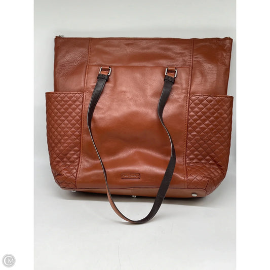 Handbag Leather By Vera Bradley, Size: Large
