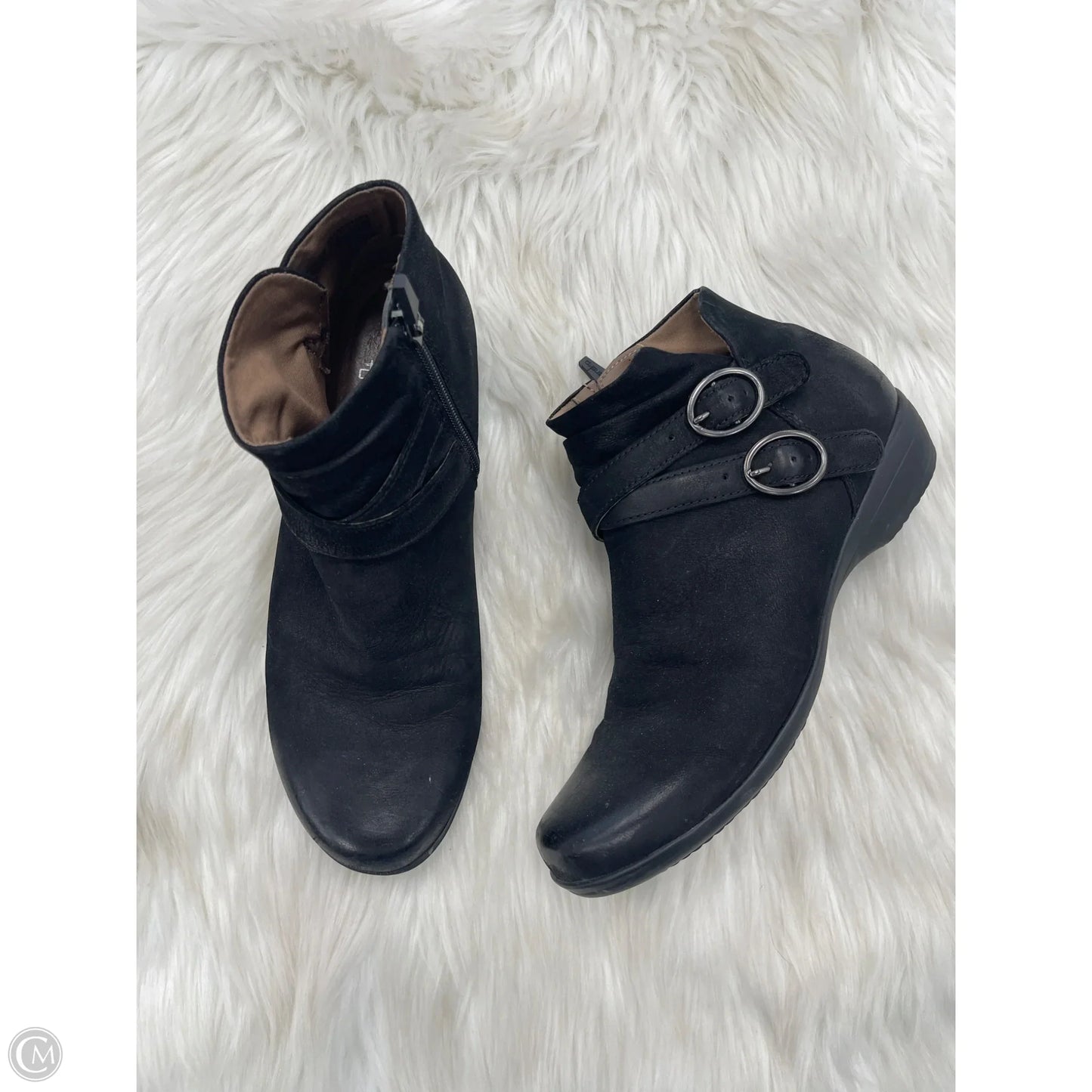 Boots Ankle Flats By Dansko In Black, Size: 8