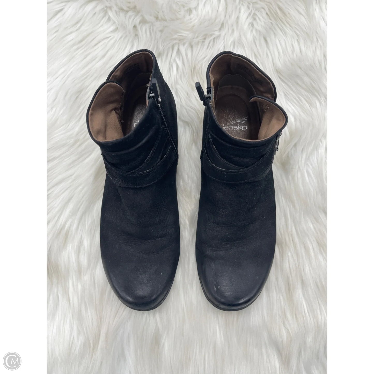Boots Ankle Flats By Dansko In Black, Size: 8