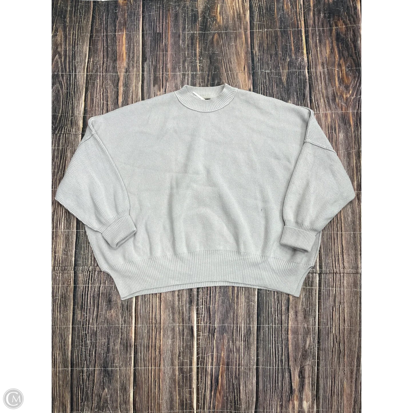 Sweater By Free People In Grey, Size: S