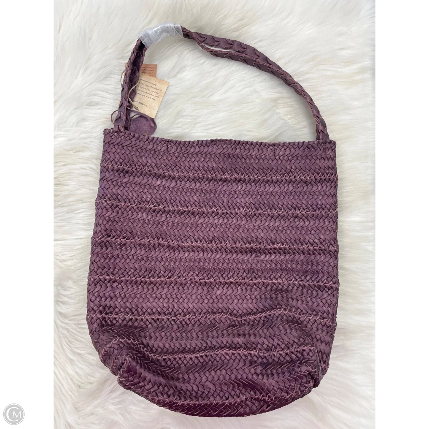 Crossbody Leather By Clothes Mentor, Size: Large