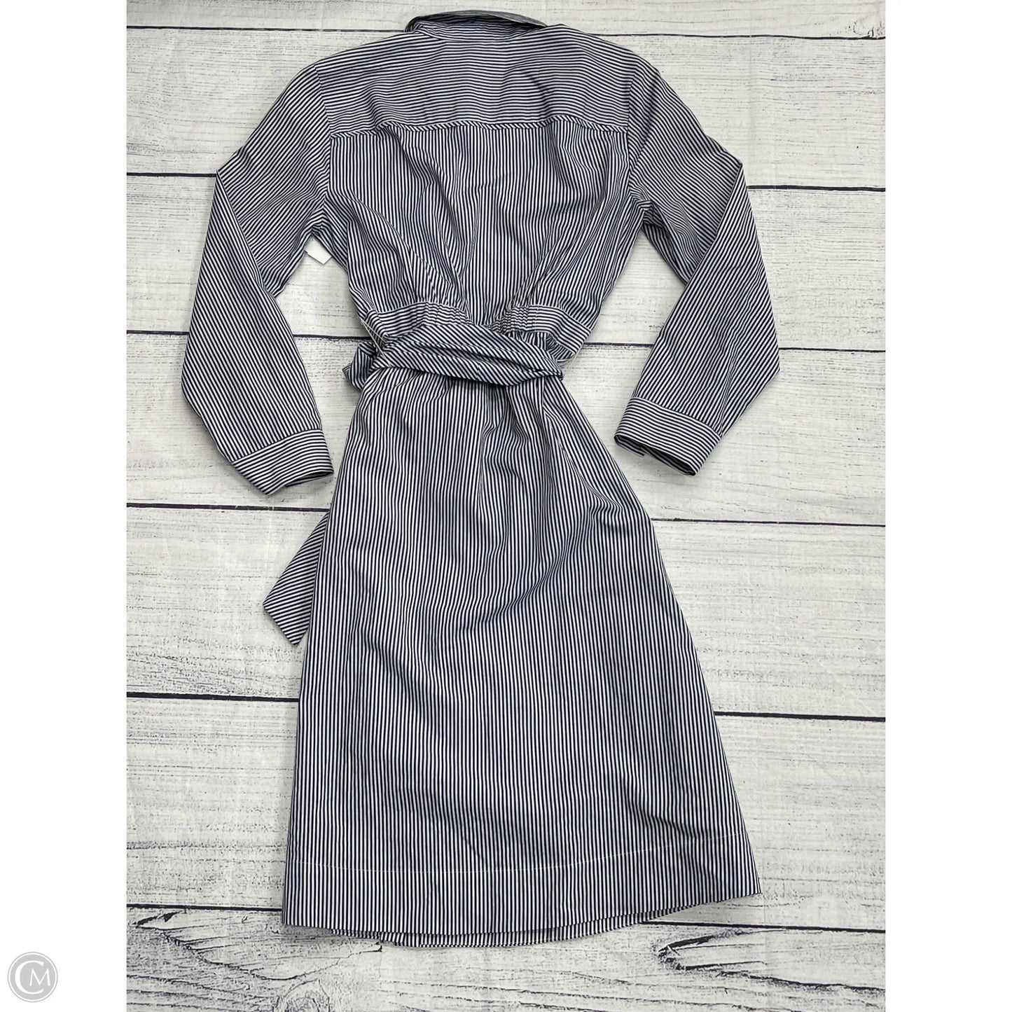 Dress Casual Maxi By J. Crew In Striped Pattern, Size: 4