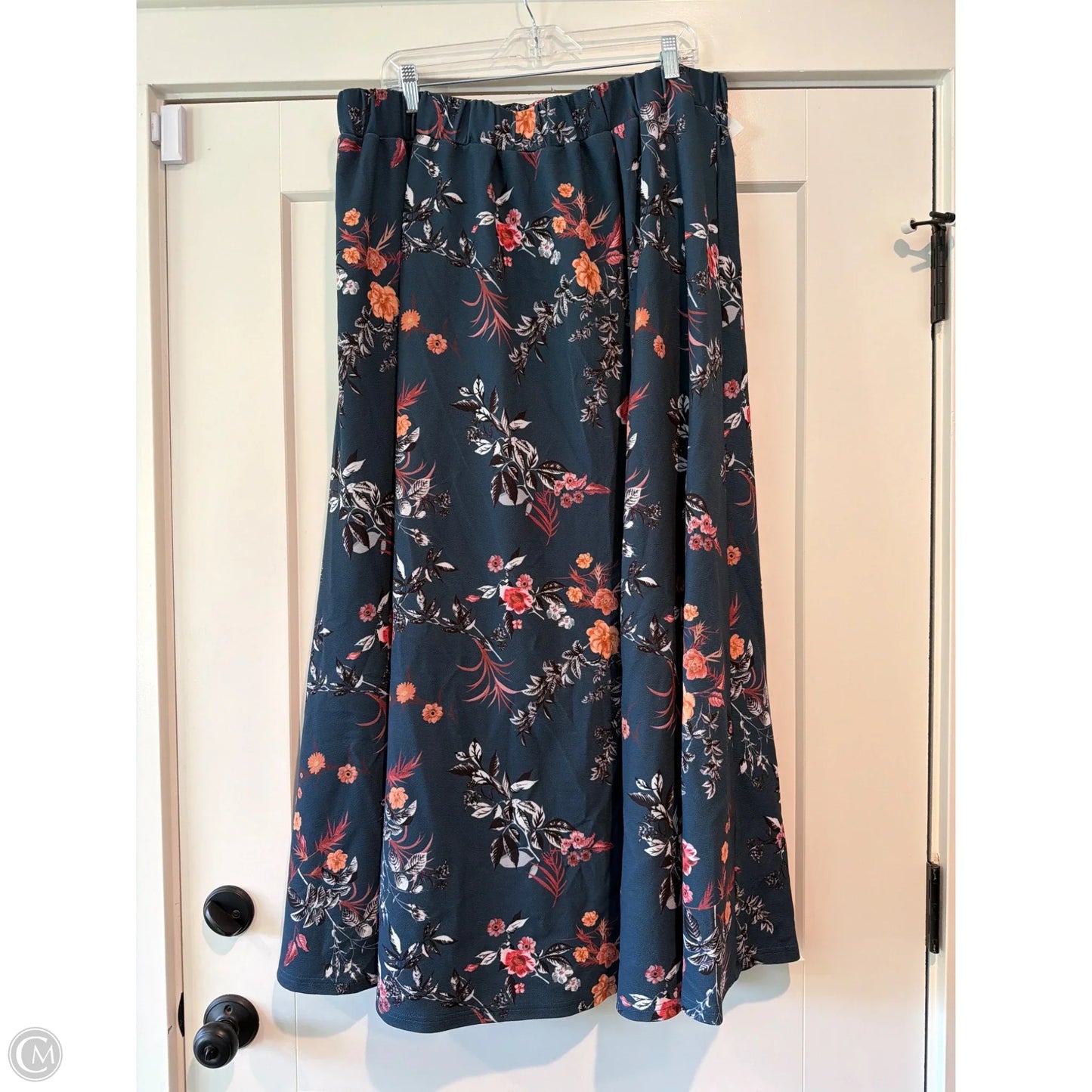Skirt Maxi By Emery Rose In Blue, Size: 3x