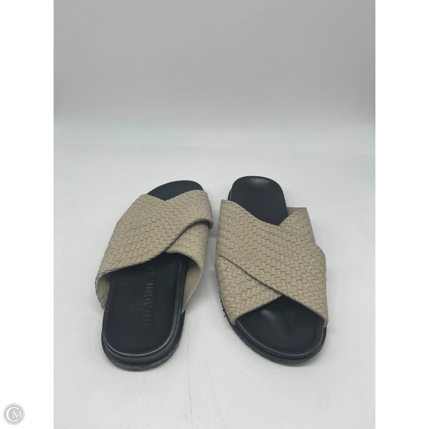 Sandals Flats By Cmb In Tan, Size: 9
