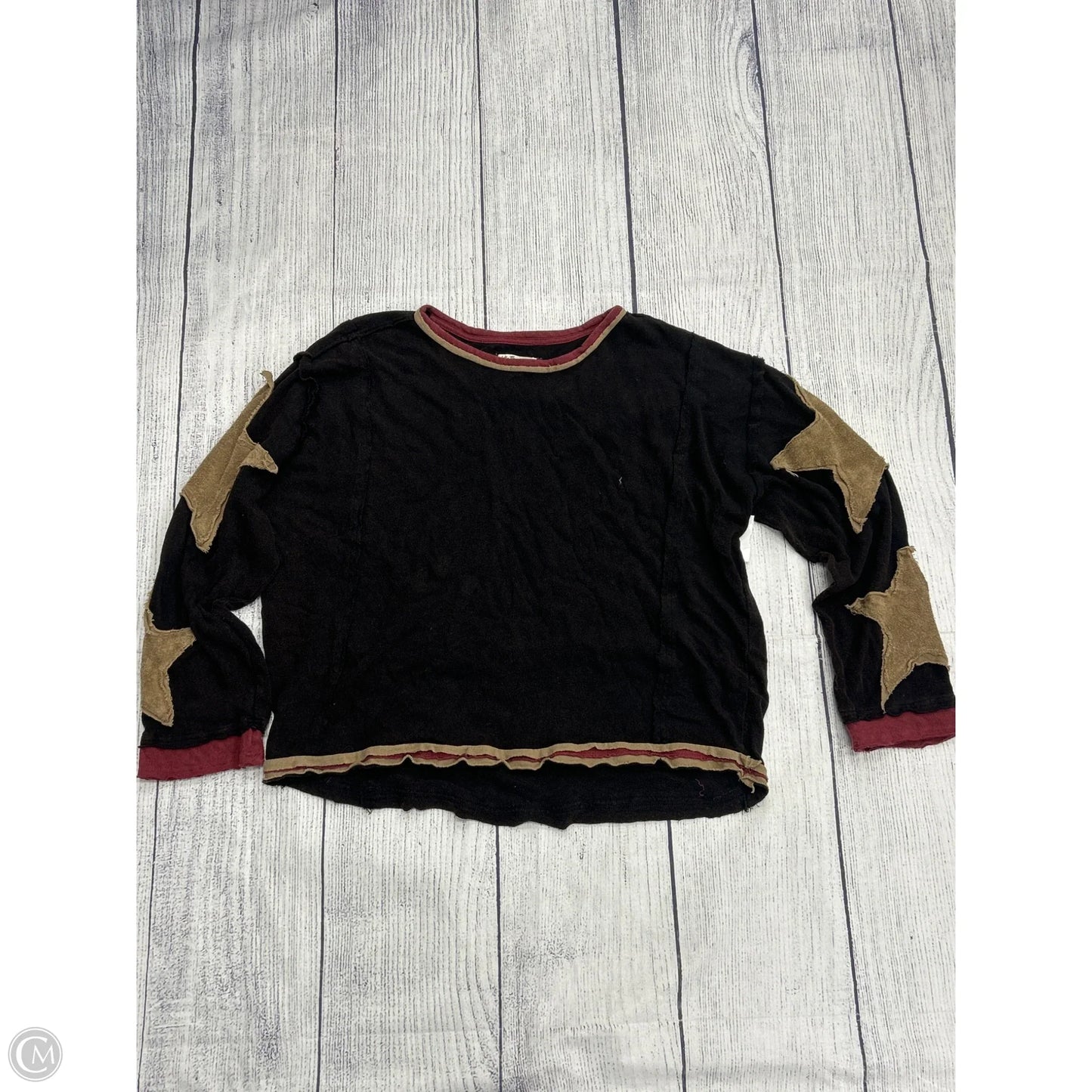 Top Long Sleeve By We The Free In Black, Size: M