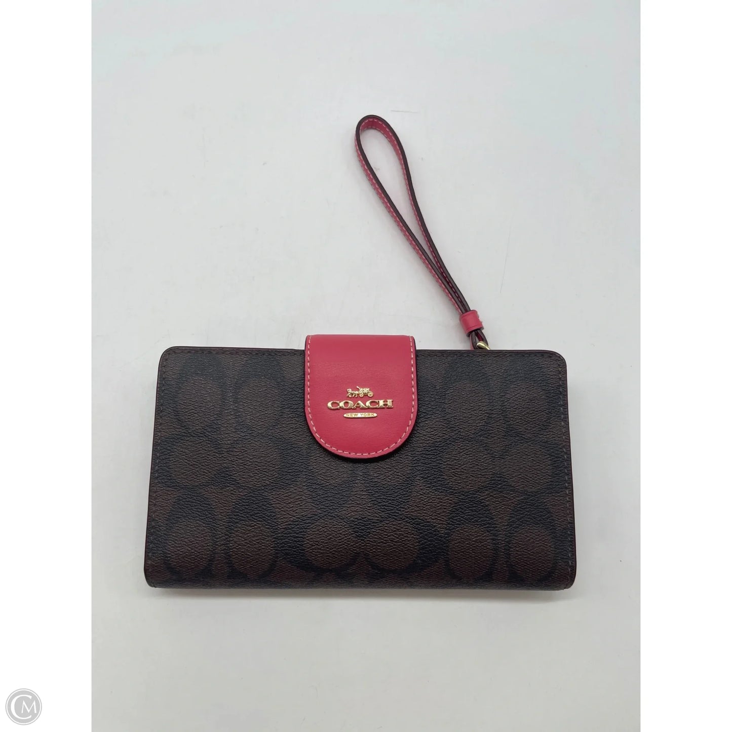 Wristlet Designer By Coach, Size: Large