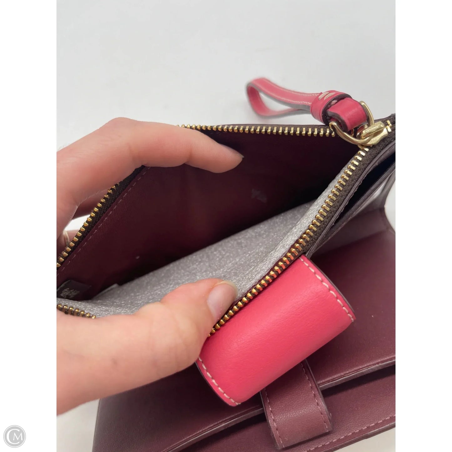 Wristlet Designer By Coach, Size: Large