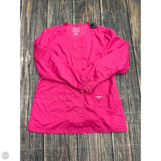 Top Long Sleeve By Cherokee In Pink, Size: M