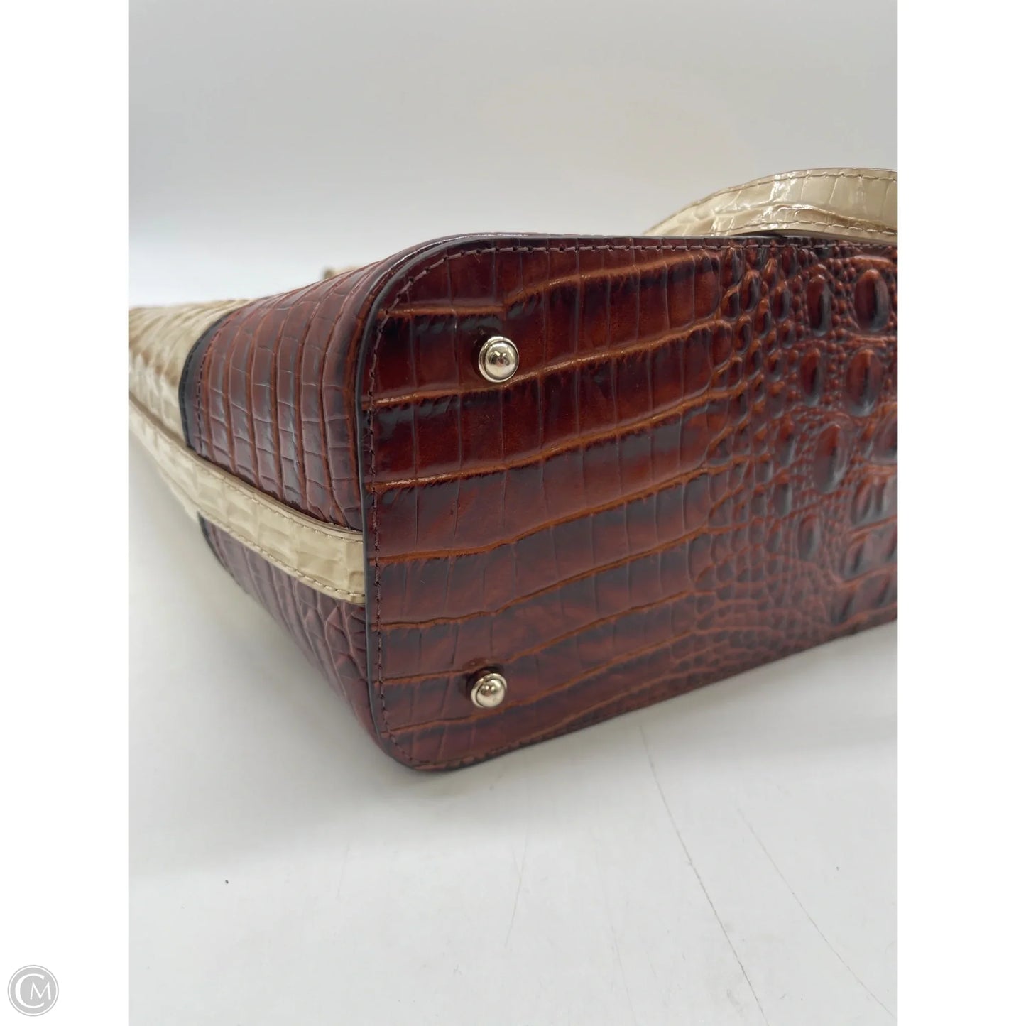 Handbag Designer By Brahmin, Size: Large