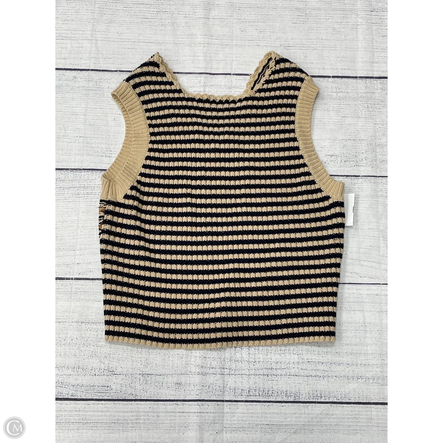 Tank Top By Sage In Tan, Size: L