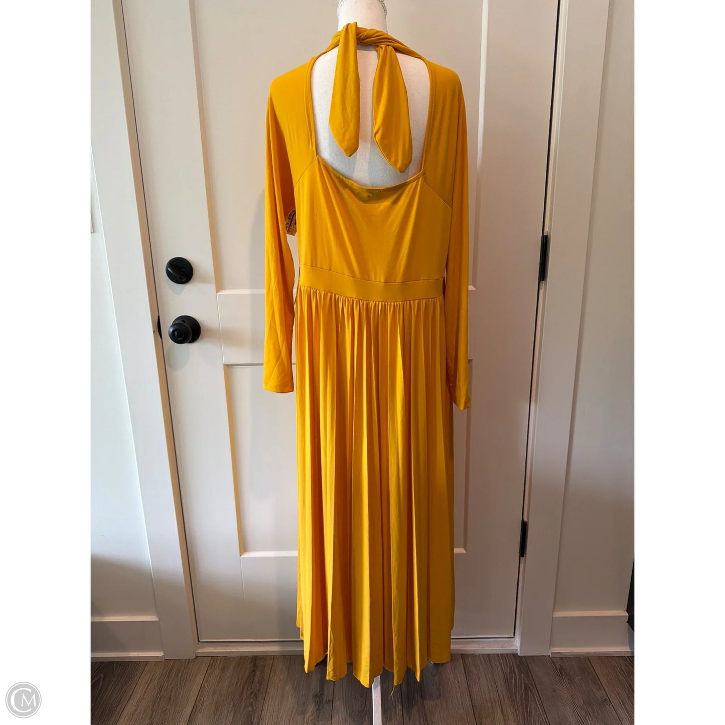 Dress Casual Maxi By Eloquii In Yellow, Size: 14