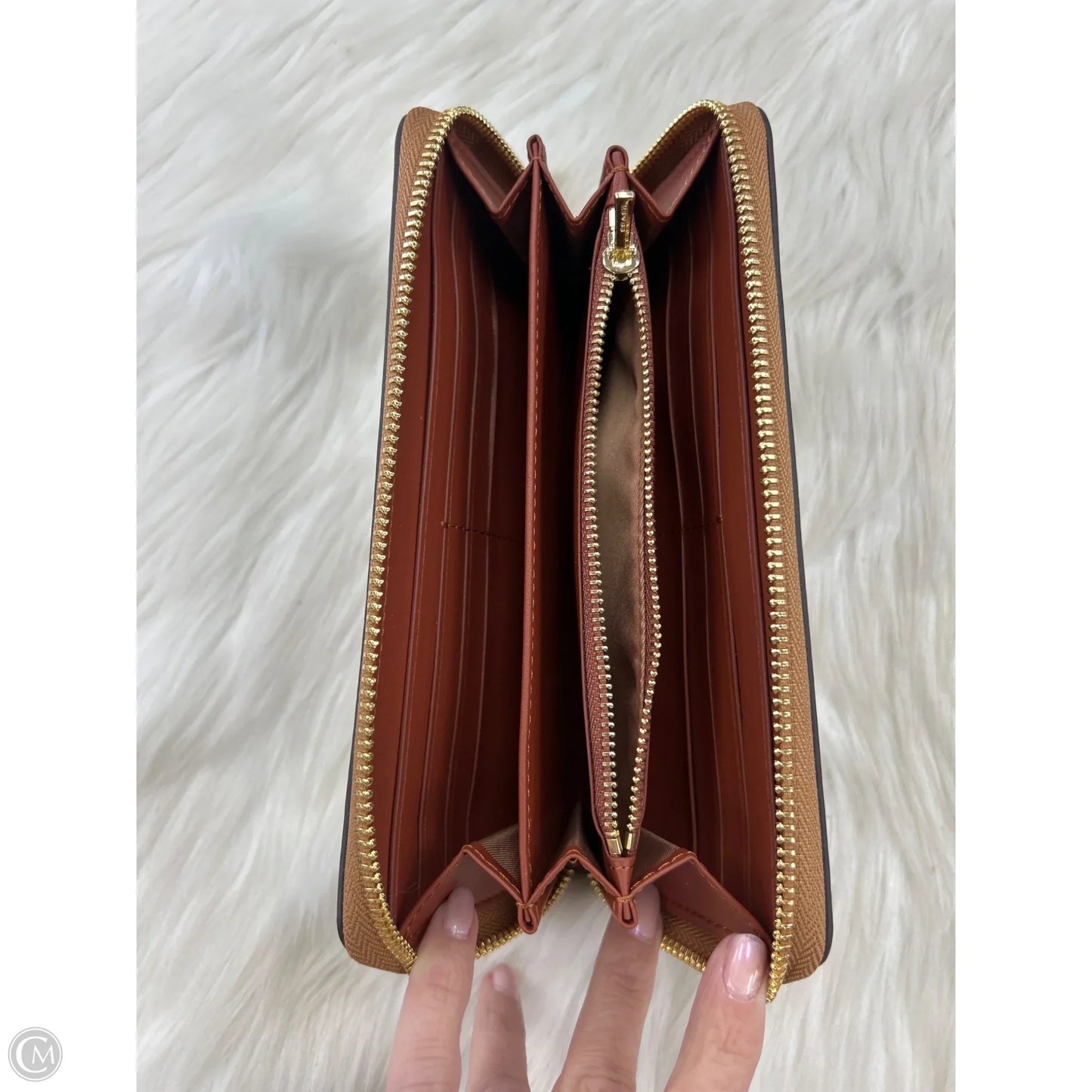 Wallet Designer By Coach, Size: Large