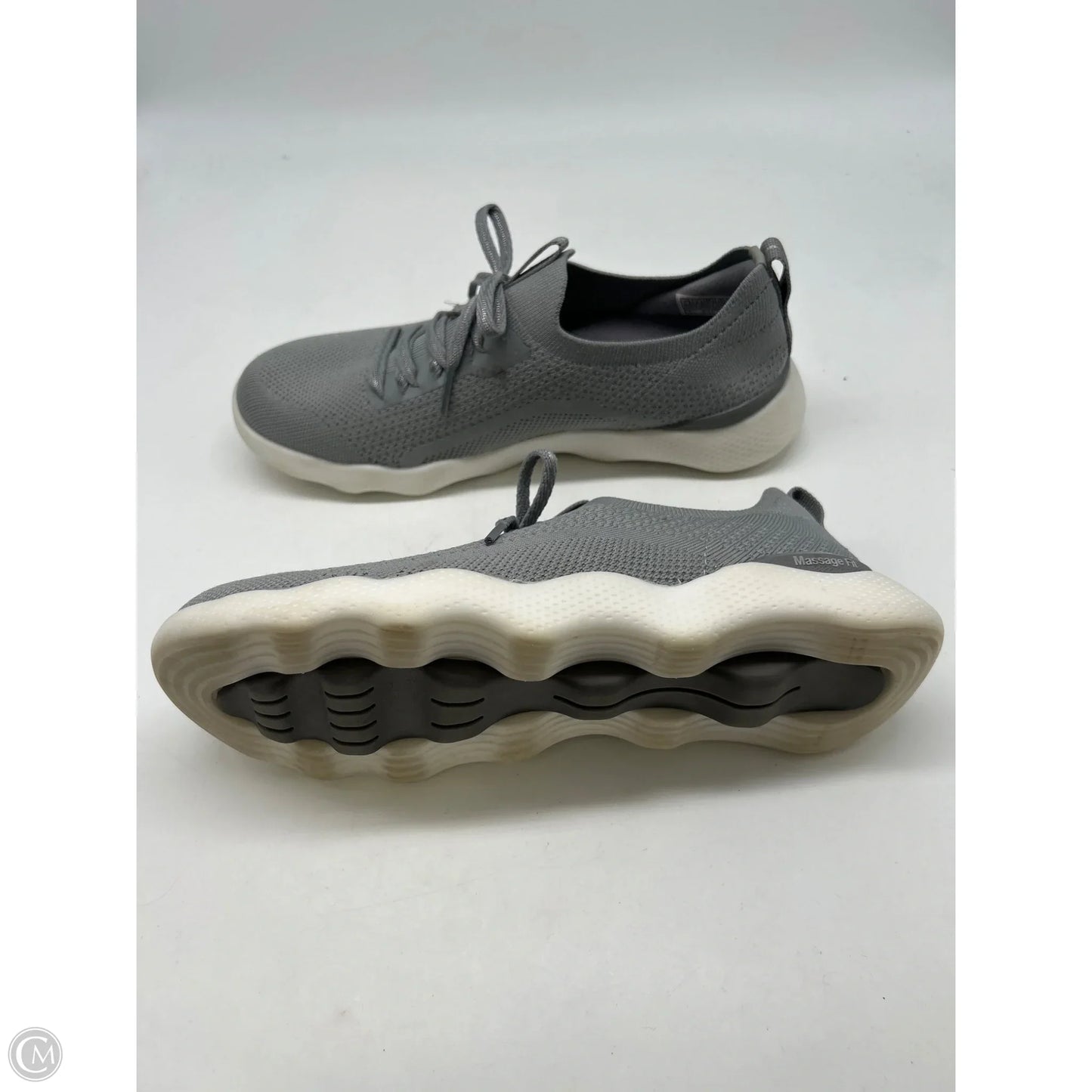 Shoes Athletic By Skechers In Grey, Size: 7.5