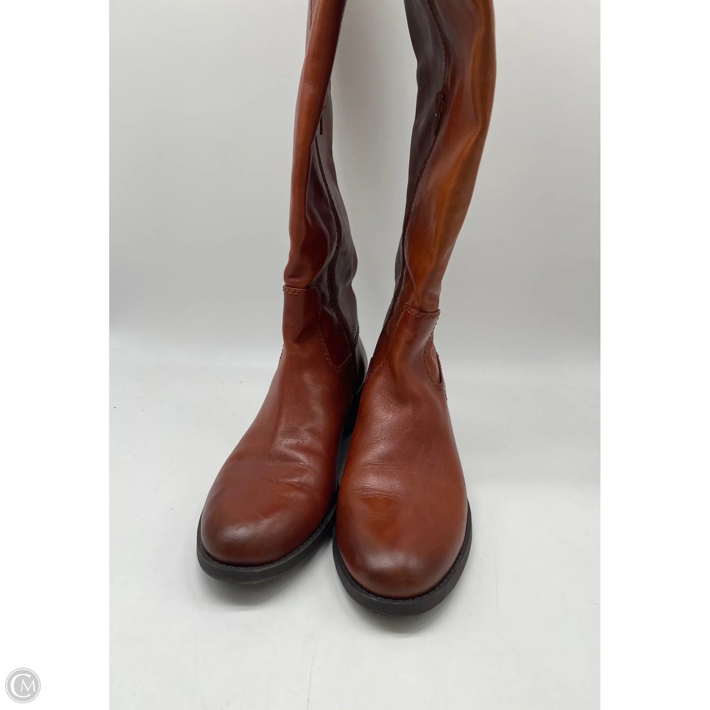 Boots Knee Flats By Inc In Brown, Size: 8.5