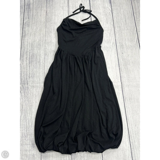 Dress Casual Midi By Anthropologie In Black, Size: 12
