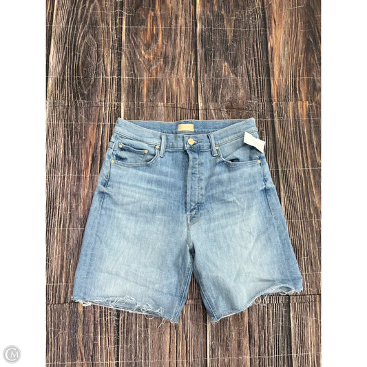Shorts By Mother In Blue Denim, Size: 10