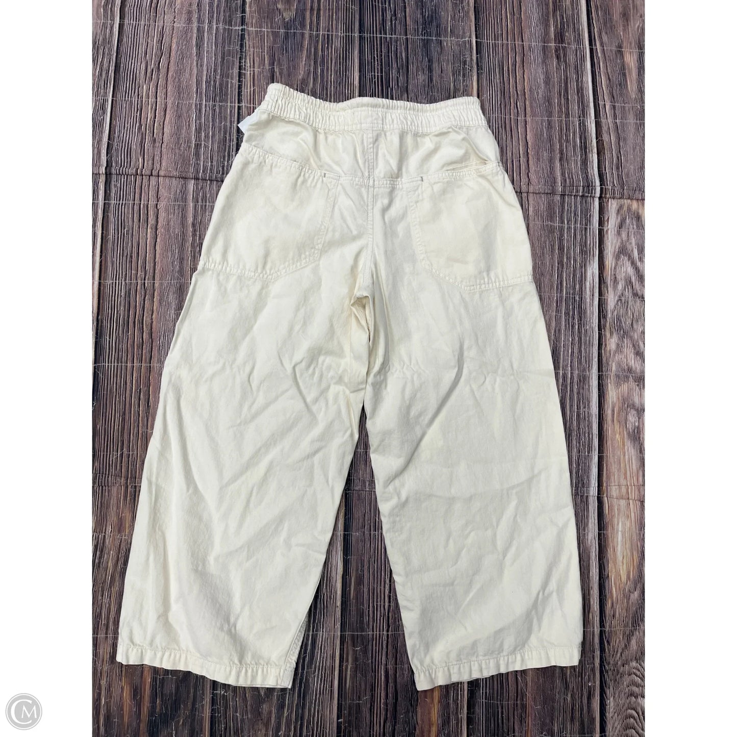 Pants Wide Leg By We The Free In Cream, Size: Xs