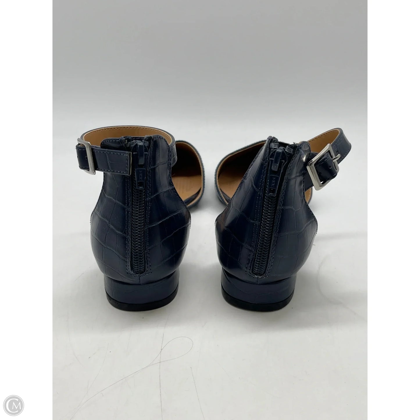 Shoes Flats By Comfortview In Blue, Size: 8.5