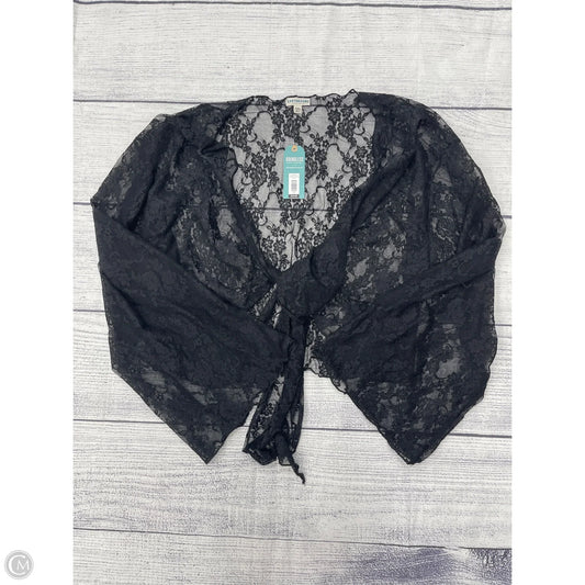 Cardigan By Earthbound In Black, Size: 1x