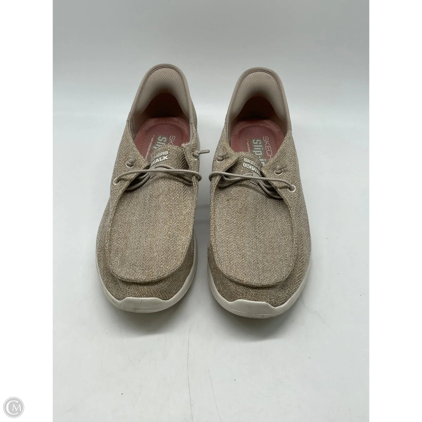 Shoes Flats By Skechers In Gold, Size: 11