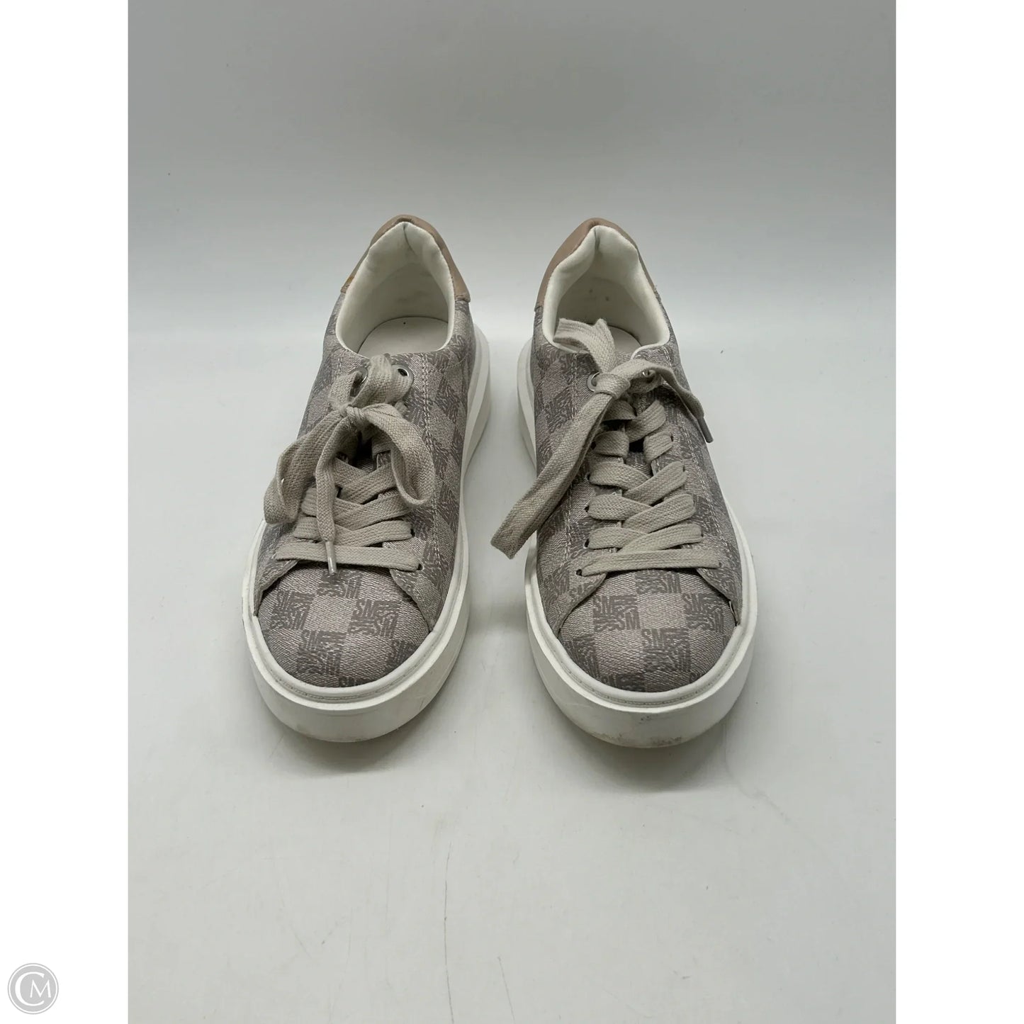 Shoes Sneakers By Steve Madden In Grey, Size: 7