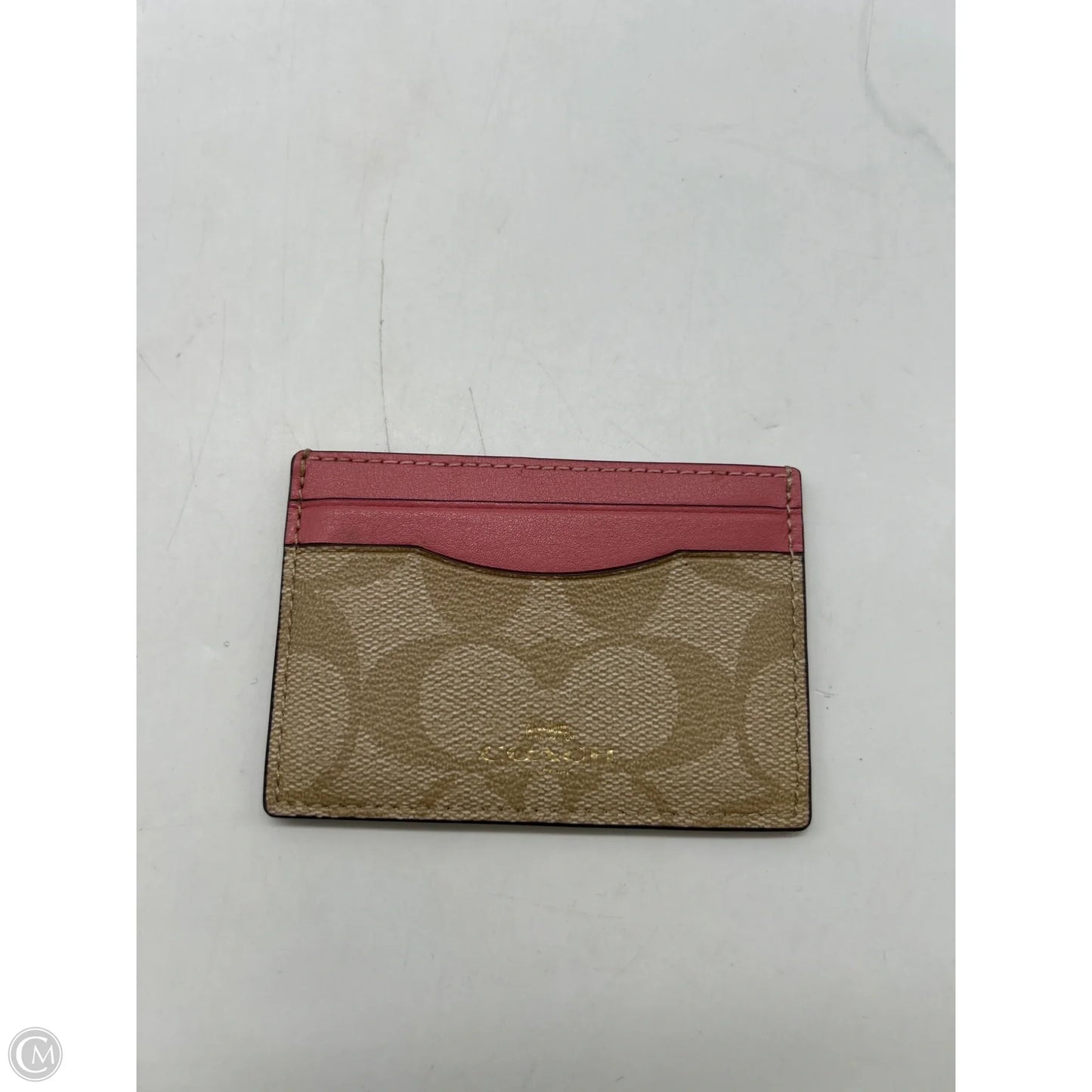 Id/card Holder Designer By Coach, Size: Small