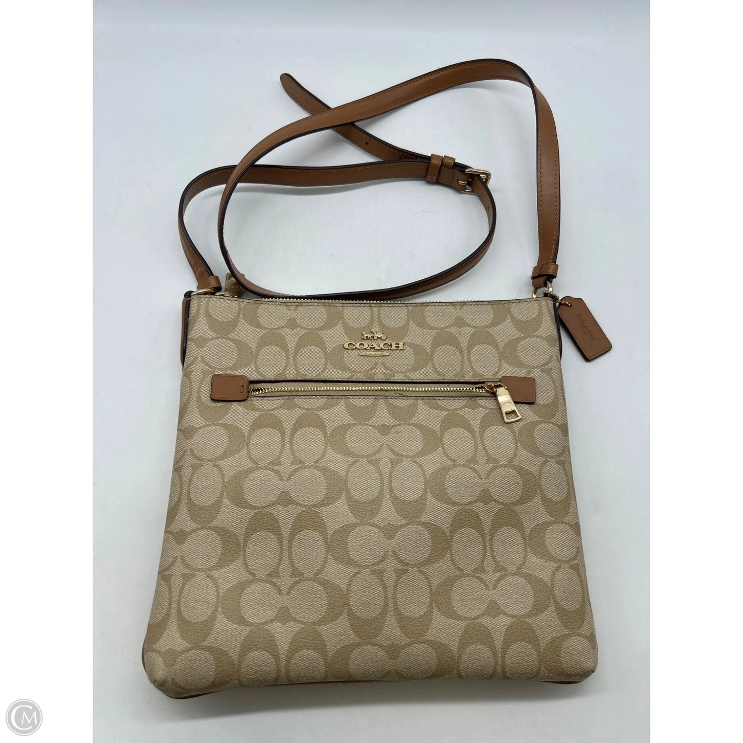 Crossbody Designer By Coach, Size: Medium