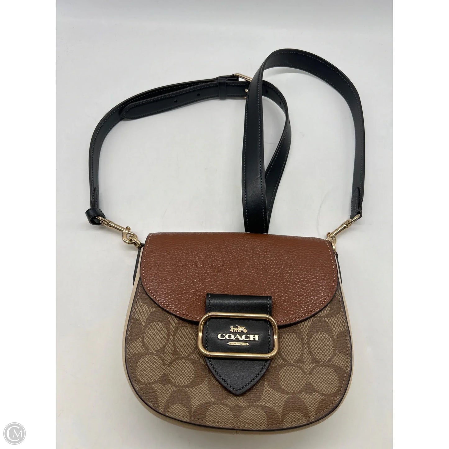 Crossbody Designer By Coach, Size: Small
