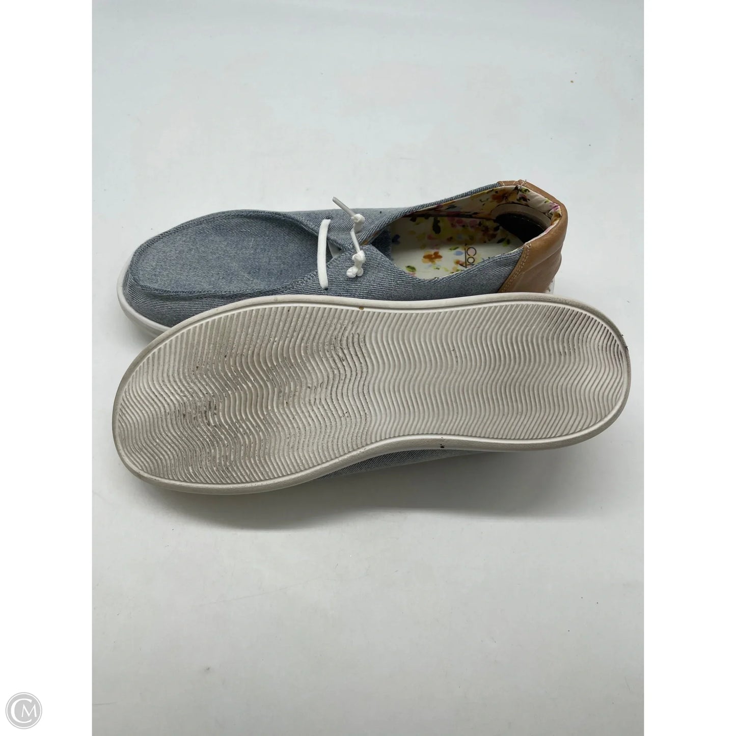 Shoes Flats By Corkys In Blue, Size: 10