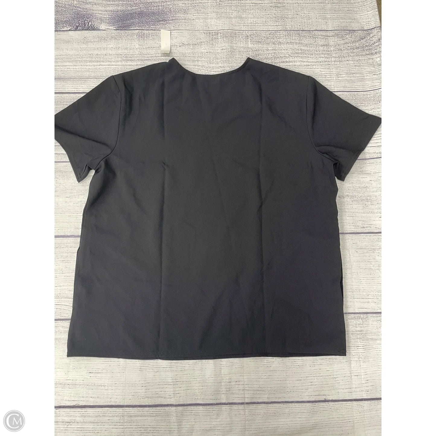 Top Short Sleeve By Clothes Mentor In Black, Size: Xl