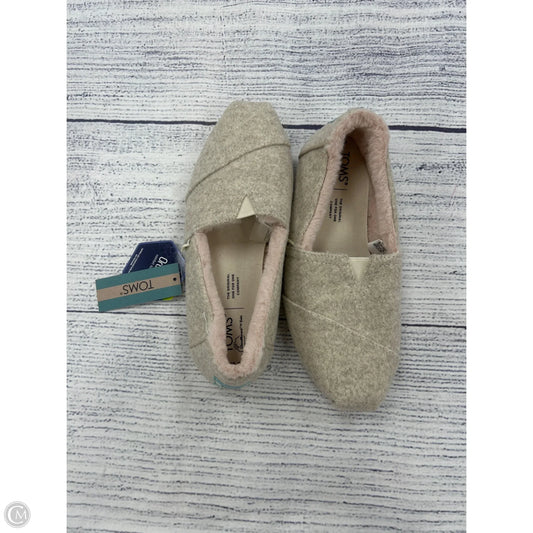 Shoes Flats By Toms In Cream, Size: 6.5