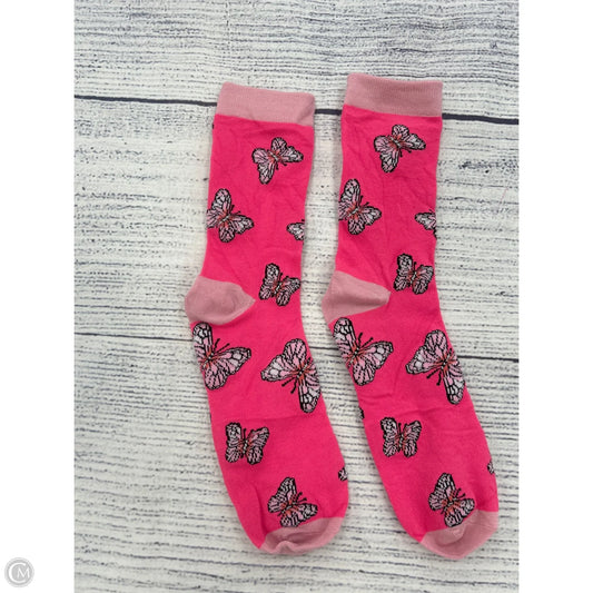 Socks By Clothes Mentor In Pink, Size: 0