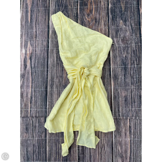Dress Casual Short By French Connection In Yellow, Size: 6