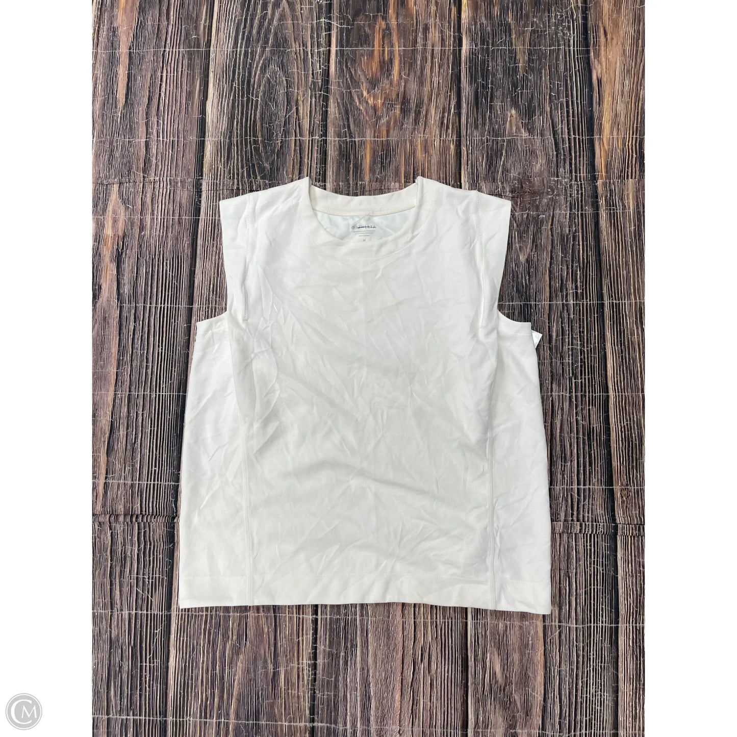 Athletic Tank Top By Athleta In White, Size: M