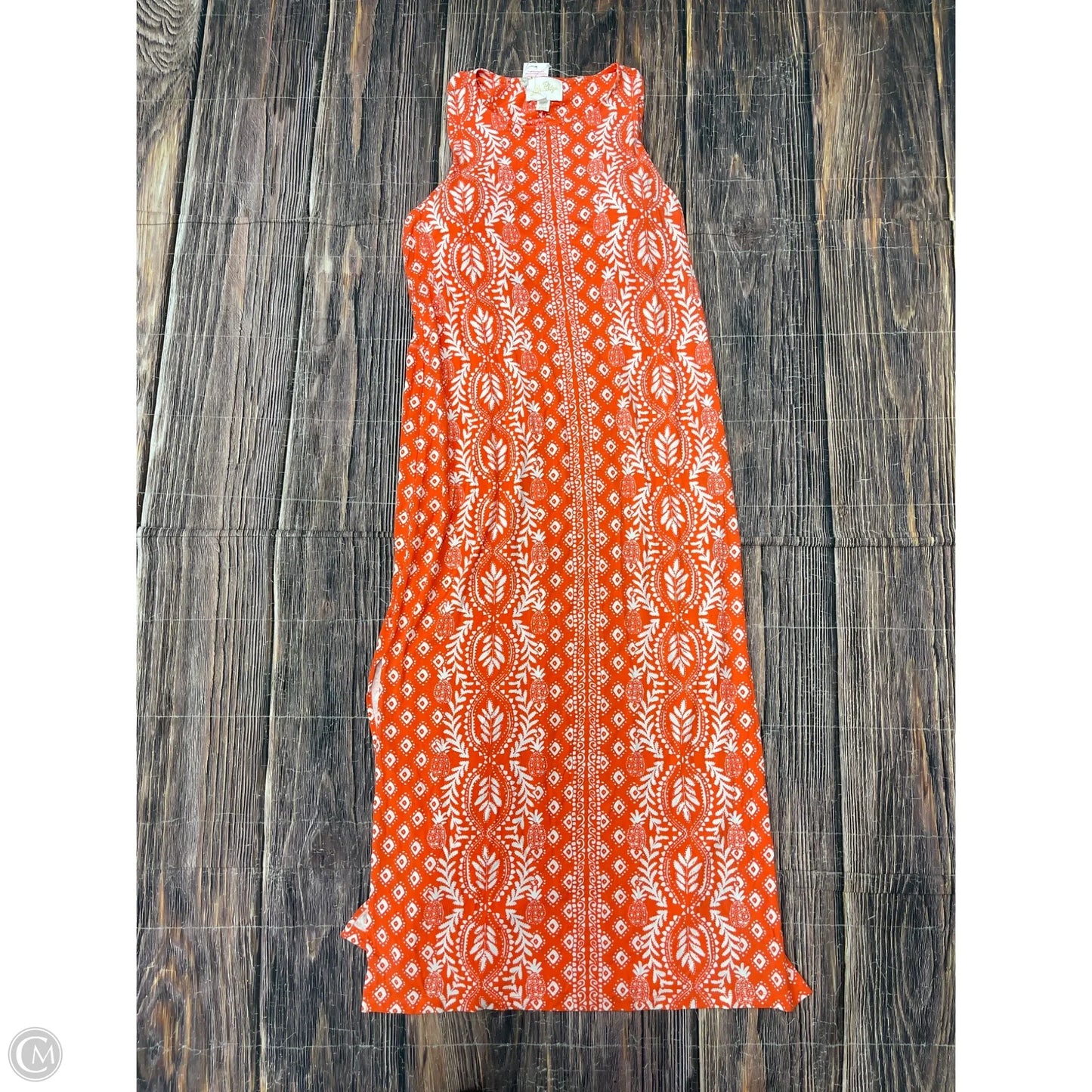 Dress Designer By Lilly Pulitzer In Orange, Size: Xl