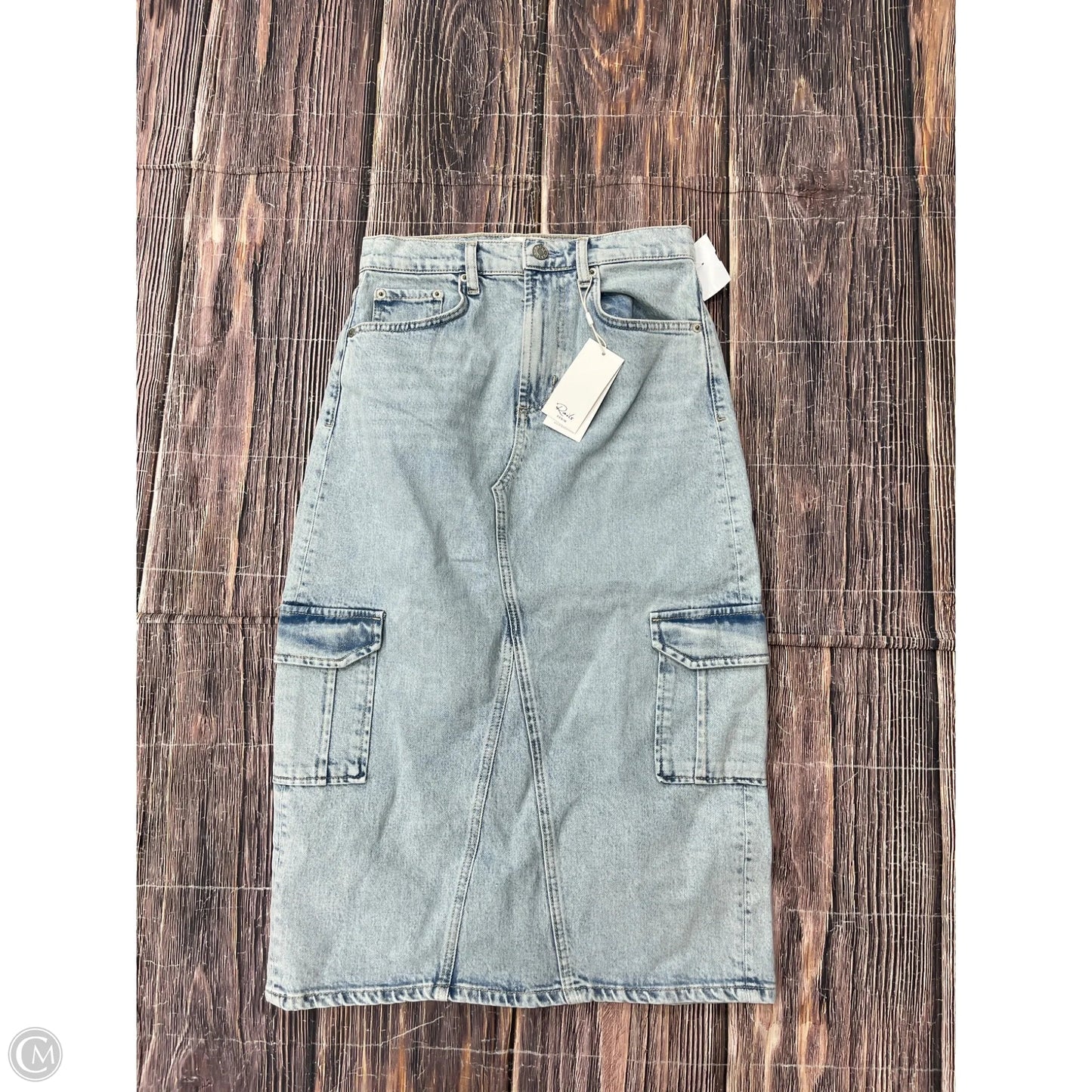 Skirt Maxi By Rails In Blue Denim, Size: 0