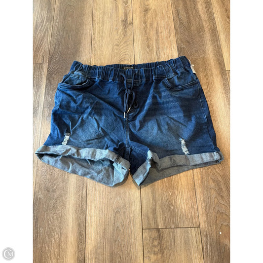Shorts By Bloomchic In Blue Denim, Size: 24