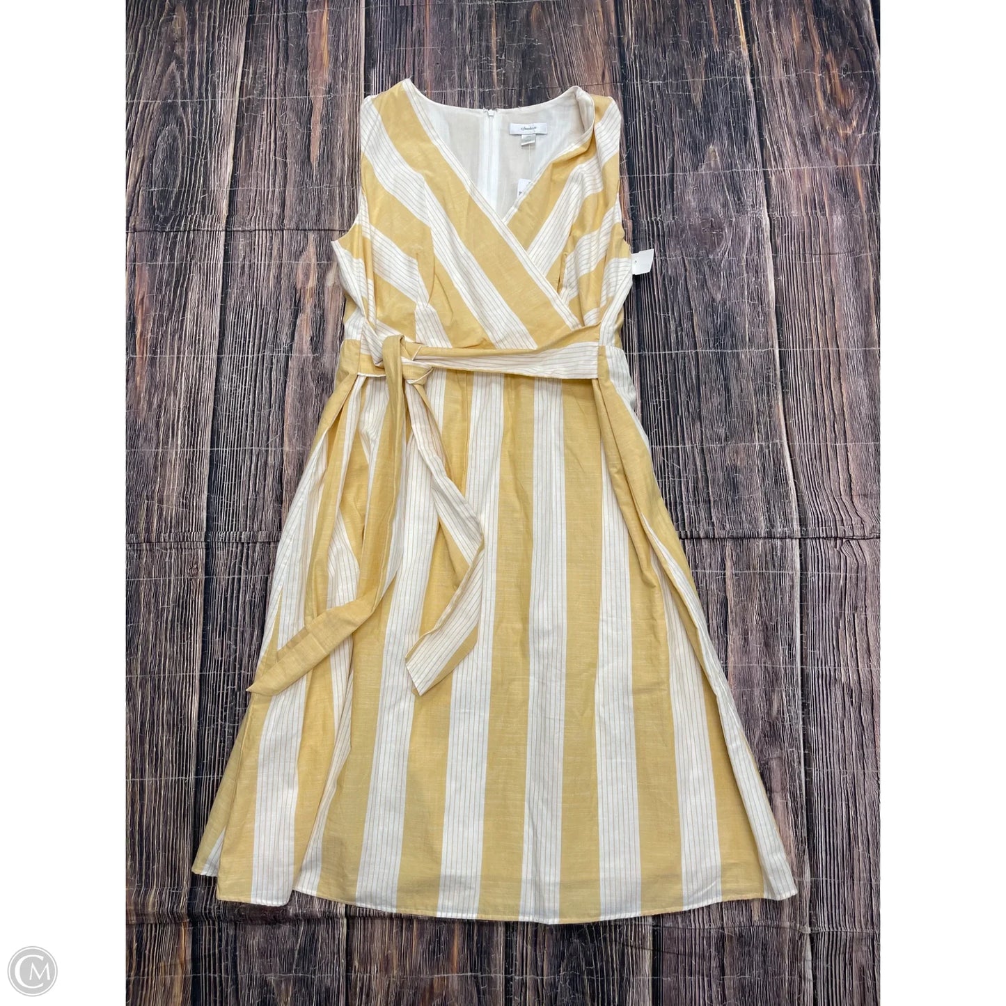 Dress Casual Maxi By Cj Banks In Yellow, Size: 20