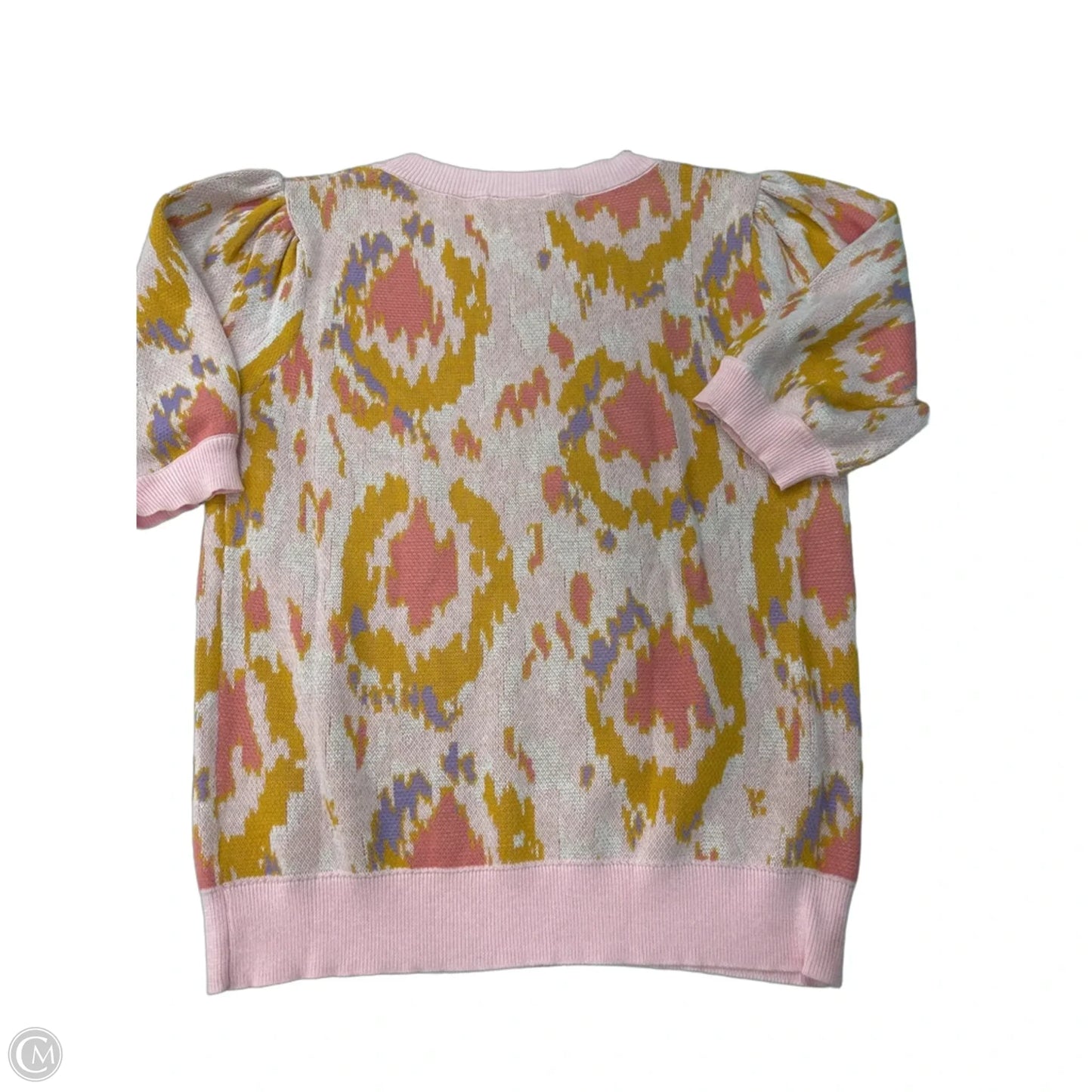 Top Short Sleeve By Fate In Pink, Size: S