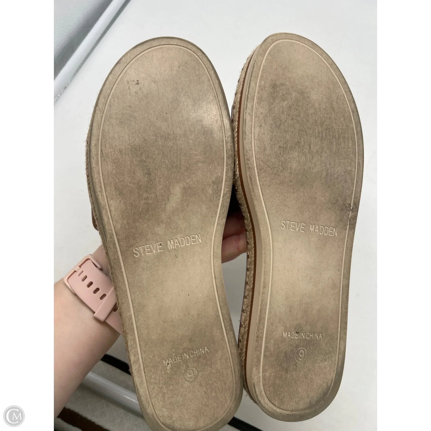 Sandals Flats By Steve Madden In Brown, Size: 9