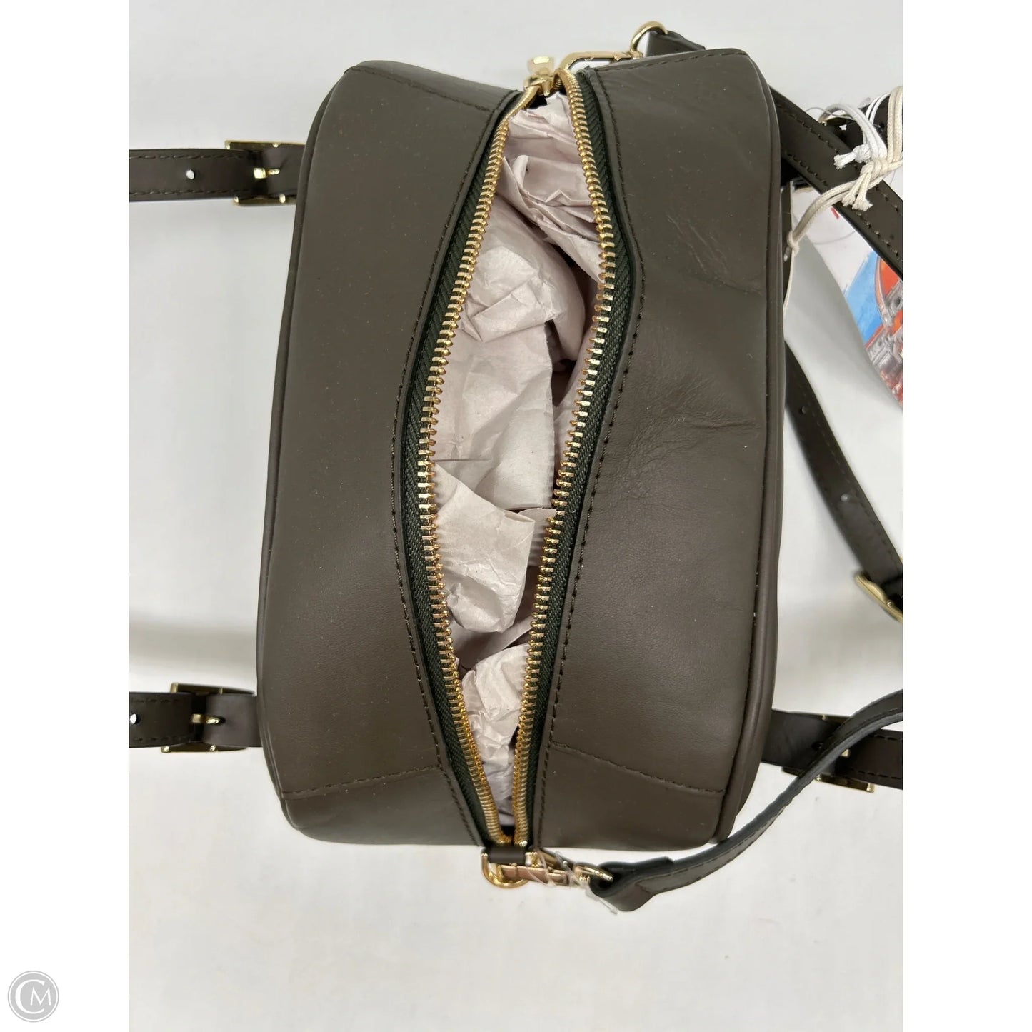 Handbag Leather By Cmc, Size: Small