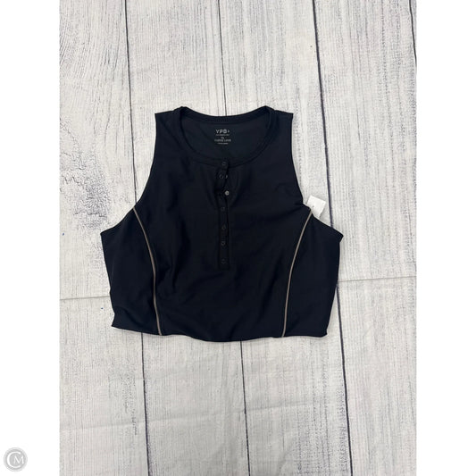 Athletic Tank Top By Ypb In Black, Size: Xl
