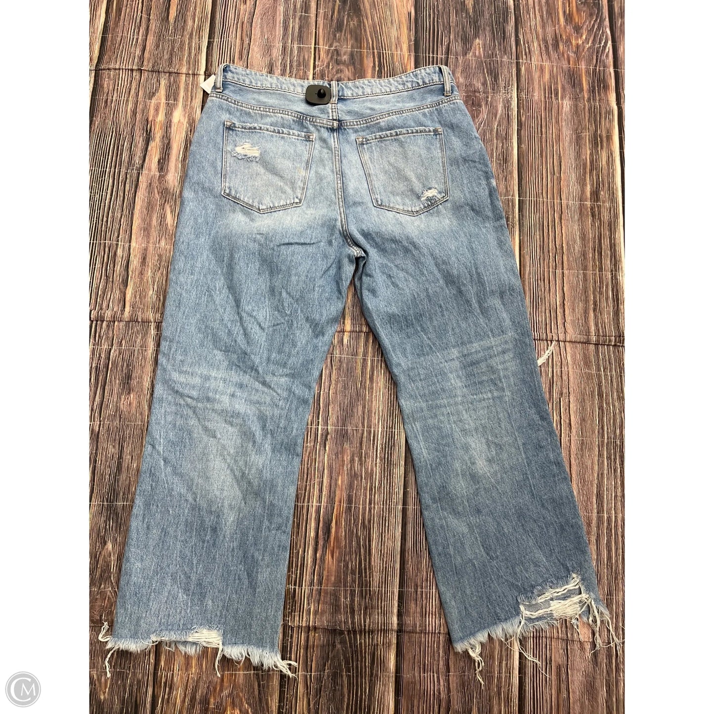 Jeans Wide Leg By Vervet In Blue, Size: 14